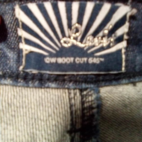 LEVI low-rise boot cut 545 vintage women's jeans. Size 24. (40X32) - Picture 13 of 15